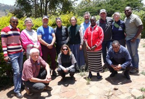 tour group at palisep office